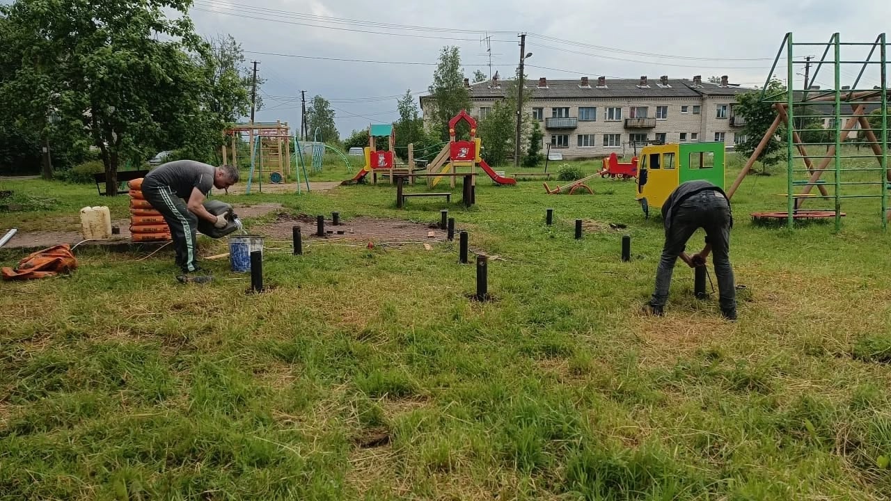 Начало большого дела в деревне Зуево!.
